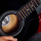 3rd Avenue Acoustic Guitar Premium Pack - Black V398-NM-STX10ABKPK2
