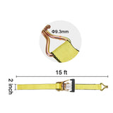 4 Pack Ratchet Tie Down Straps 5000 lbs 2 V952-SGJLDSGJ2X154A5JAV0