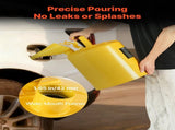 Safety Can, 19 L Type I Yellow Safety Can for Diesel with Stainless Steel Flame Arrester, V952-IXAQGHSJS5JLW7T1O001V0