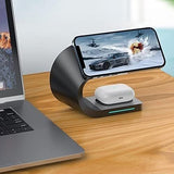 15W Fast Charger Stand for Station for Mobile Phone Watch Headset Charger 15W Fast Magnetic Charging V1370-AZ4-06250