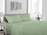 Royal Comfort - 1200TC Ultrasoft 4 Pc Sheet Set - Queen - Sage Green ABM-10002278