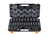 1/2" Drive Deep Impact Socket Set, 34pcs Socket Set Metric 6 Point Cr-MO Alloy Steel for V952-CJTTZ12CRMO3448AJV0