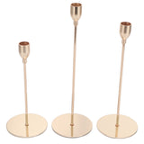 Single Head Candlestick Candle Holder Stand Home Table Decorative Ornament Wedding Decoration V1294-YM0718-3115210001611