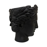 Urban Attitude Venus Head Planter - Matte Black V398-UA-UT260609BLK