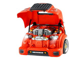 Engine Toy, 60 Pieces, Kids Mechanic Car Repair Set with Removable Parts, Lights and Sounds, V952-KCYQWJHSKCZXMUPE2001V9