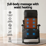 Livemor Massage Chair Electric Recliner Home Massager AYAN MASCHR-AYAN-BK