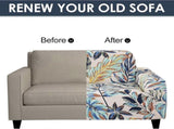 2 Seater Stretch Sofa Cover with 1 Cushion Cover Universal Fit 145-180cm V1263-JX-3530