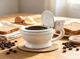 Toilet Coffee Cup Prank Water Cup Funny Ceramic Mug for Men Women - Gag Gift for Birthday Christmas V1366-AZ2-W-19829