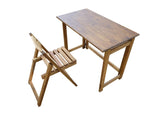 Hardwood Foldable Teen Desk Set V59-219