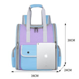 Green Portable Pet Carrier Backpack - Spacious, Breathable, and Travel-Friendly for Cats and Small V888-ELOSUNG21972