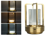 Cordless Table Lamp 3 Colors Stepless Dimming LED Table Lamp Rechargeable Touch Lamp Bedside V1294-YM0703-3119230065812
