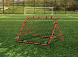 Soccer Rebounder Rebound Net, Kick-Back 100x100 cm, Portable Football Training Gifts, Fully V952-ZQHDWTZ10010GPDKLV0