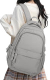 14-inch Waterproof Lightweight Laptop Backpack for School and University, Gray V1188-MS-325-0792