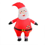 Santa Claus Cartoon Costumes Air Model Inflatable Costume Funny Dress Up Props Christmas Party V1263-JX-7887