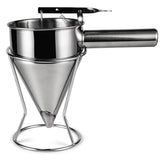 Stainless Steel Piston with Stand Kitchen Baking Batter Dispenser Sauce Cream Dosing V1294-YM0718-10131142