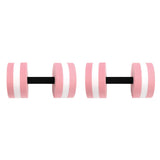 2 PCS EVA Water Floating Dumbbell Yoga Exercise Water Foam Dumbbell Fitness Tool for Men Women Kids V1294-YM0717-3111220236111