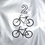 Waterproof 210D Oxford Bike Cover with PU Coating and UV Protection for 2 Mountain, Electric or City V1189-LC-HW-00696