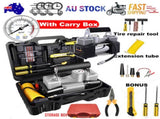 150PSI 12V Car Air Compressor Portable Tyre Deflator Inflator Pump 4WD Car Truck RED CASE V201-BAZ0512RE8AU3