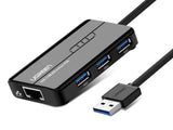 UGREEN USB 3.0 Hub with Gigabit Ethernet Adapter V28-ACBUGN20265