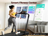 Everfit Treadmill Electric Walking Pad with Incline Foldable for Home Gym Black TMILL-400H-INC-BK