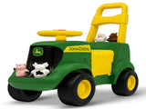 John Deere Sit N Scoot Activity Tractor Kids Ride On Toy with Sounds JD-35206