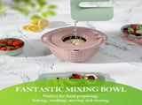4-in-1 Colander with Lid Set, Multifunctional Strainer for Washing and Draining Pasta Fruit and V1237-ZY-924-379