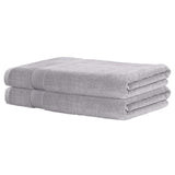 2 Pack Bath Sheets Set Cotton Extra Large Towel Grey TOWEL-D-180-L-GR