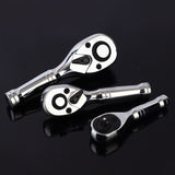 Ratchet Set, 1/4", 3/8", 1/2" Drive Ratchet Handle Wrench 72-Tooth Quick-Release Reversible, Gift V1192-AZ-W-2988