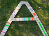 Wooden Sensory Balance Beam Set for Kids - Indoor and Outdoor Balance Training V888-ELOSUNG15168