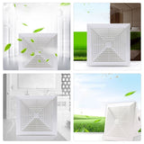 Bathroom Exhaust Fan Bathroom Vent Fan Silent Exhaust Fan Kitchen Bathroom Ventilation Exhaust Fan V1366-AZ2-W-23103