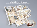 AIPOWER Motion Sensor Night Light USB-C Rechargeable Closet Light 2 Packs XFAP-KR01-2PC-CN
