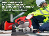 Baumr-AG 2400W 355mm 14" Metal Cut Off Cold Saw, Premium Low Spark Ceramic Alloy Tooth Blade, V219-SAWMCTBM3CSA