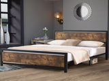 Levede Metal Bed Frame Mattress Base Queen BF1048-Q
