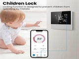 WiFi Smart Thermostat 4P Switch Heating Cooling 3-Speed Fan Temperature Controller V1263-JX-5960