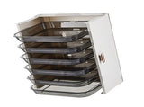 Kitchen Side Dishes Punch Free Foldable PET 6 Layers Wall Mounted Organization Rack Cooking Plates V1294-YM0512-3118220256611
