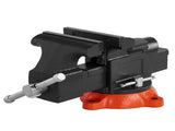 Bench Vise, 127 mm Jaw Width, 125 mm Max Jaw Opening Multipurpose Vise with 360&deg Swivel Locking V952-DXZSDGNTQ5INLZ20LV0