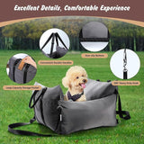 2-in-1 Pet Car Booster Seat & Travel Bed - Removable, Non-Slip, for Small Dogs & Cats V888-ELOSUNG35873