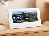Artiss 7" Smart Digital Clock Calendar HD IPS Touchscreen Weather Photo Frame DDC-7INCH-WIFI-WH