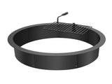 Fire Pit Ring, Fire Pit Insert with Barbecue Fire Ring, 35-In Outer/31-In Inner Diameter, 8.5in V952-DKJHH31INCH165WYPV0