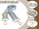 Purse Strap, Wide Shoulder Strap Adjustable Crossbody Bag Straps Universal Replacement Belt for V1259-DP01-A-5175