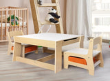 BoPeep Kids Table and Chair Set Storage KD1032