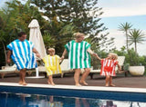Dock & Bay Adult Poncho Hooded Towel Cabana Collection Whitsunday Blue S DB-PONCHA-CAB-SM-NAVY