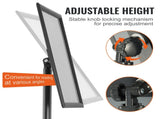 Pedestal Sign Holder Adjustable Poster Stand 11 x 17 Inch Metal Base V952-BZJJSDZJCZCGJFCLWV0