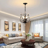 Crystal Chandeliers Lighting, 3 Light, Vintage V178-23651