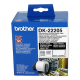 White Continuous Paper Roll 62mmX30.48m V1202-V2-CODK22205