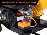 Ducar Petrol 7HP Wood Chipper Shredder Mulcher Grinder - Yellow WCP-Z06-YLBK