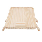 Wooden Sofa Tray with Phone Tablet Holder Couch Arm Dining Tray for Breakfast Snack Dessert V1294-YM0901-3117250054911