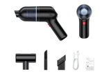 Handheld Car Vacuum Cleaner 9000Pa Rechargeable Portable Cordless Duster - Black V1263-JX-6685-1