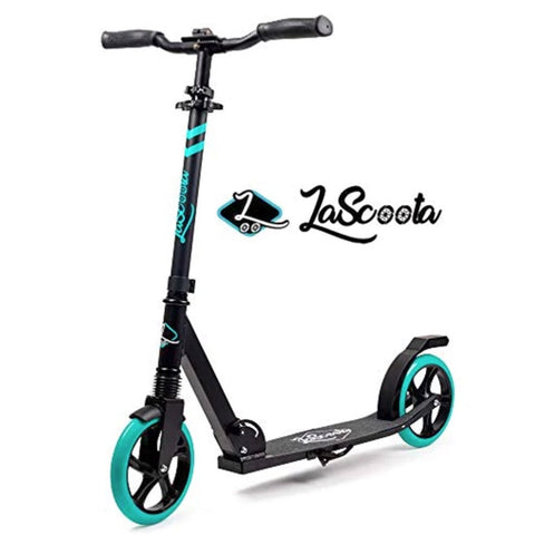 Lascoota Pulse Kick Push Commuter Scooter Teen Adult Aqua V185-252AQUA