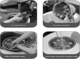 Colander - Kitchen - Sieve - Fruit Basket - Vegetable Basket - Draining Set - Washing V1189-WXF-260203-00523